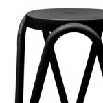Stool Serzona Black Ø27cm (8)