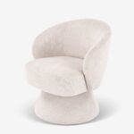 Swivel Armchair Cioura Beige