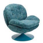 Swivel Armchair Cosy Blue