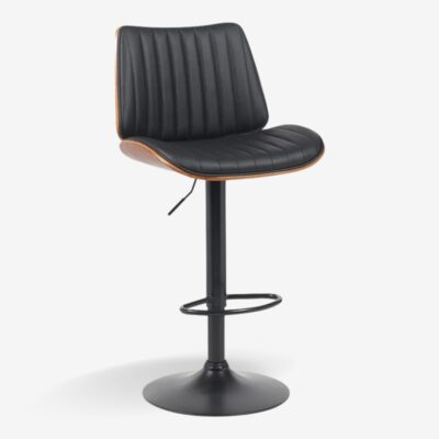 Swivel Bar Stool Amani BlackWalnut