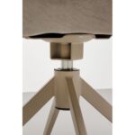 Swivel Chair with Armrest Liverpool Greige (14)