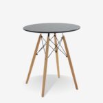 Table Julita BlackNatural Ø60cm