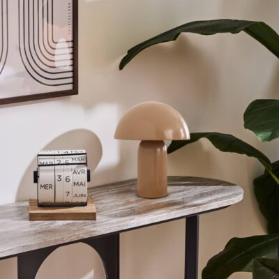 Table Lamp Mushi Beige Ø20cm