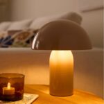 Table Lamp Mushi Beige Ø20cm (3)