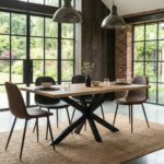 Table Lenoua Natural Black 180x90cm (2)