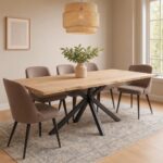 Table Lenoua Natural Black 180x90cm (3)
