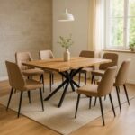 Table Lenoua Natural Black 180x90cm (5)