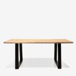 Table Miles Slim Natural Black 160x90cm (12)