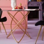 Table Molekular Gold Ø120cm (4)