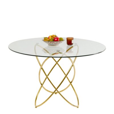 Table Molekular Gold Ø120cm