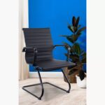 Visitor Office Chair Valter Black (3)