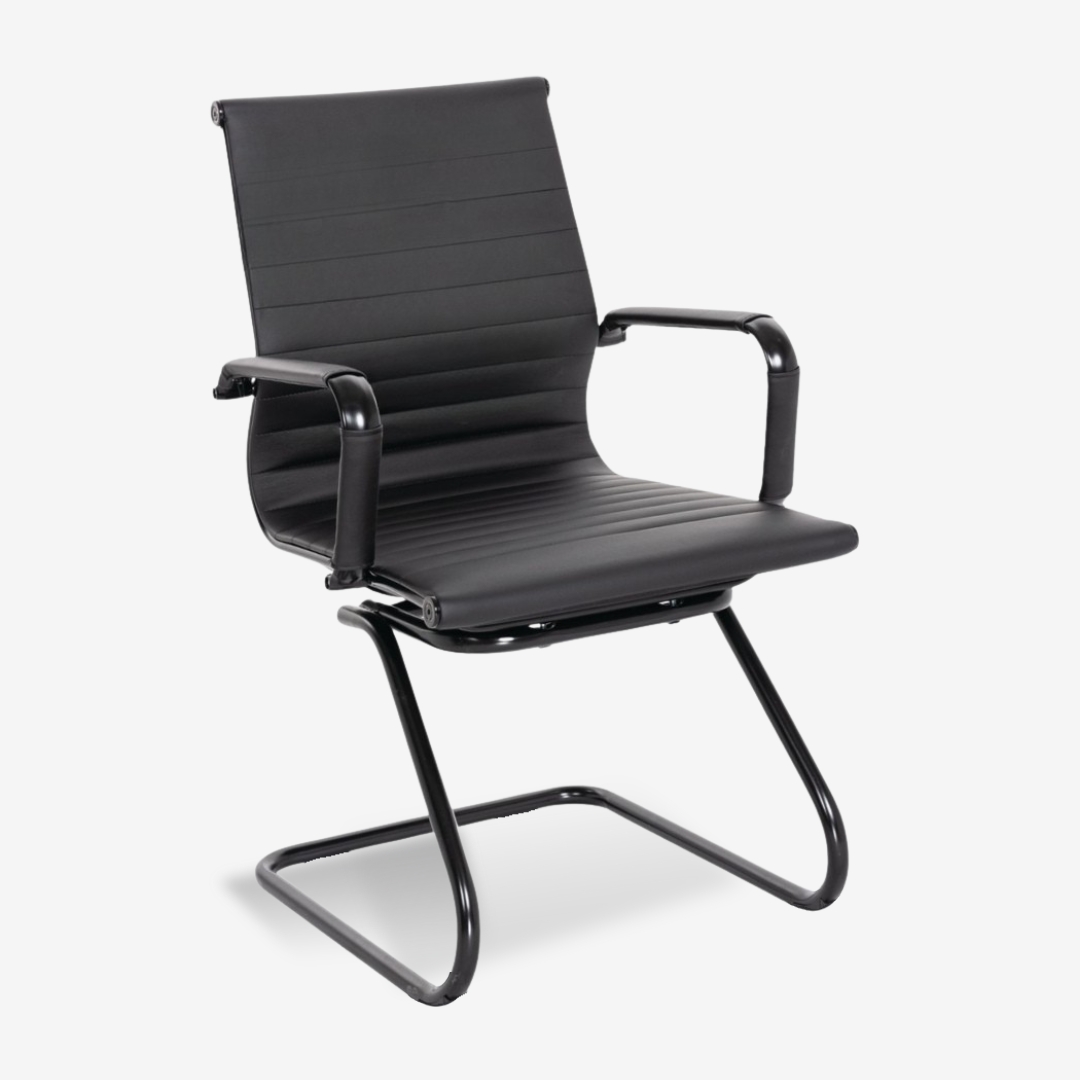 Visitor Office Chair Valter Black Visitor Office Chair Valter Black