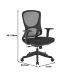 Оffice Chair Litulo Black (7)