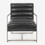 Armchair Brianna Black Golad (11)