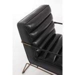 Armchair Brianna Black Golad (13)