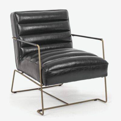 Armchair Brianna Black Golad