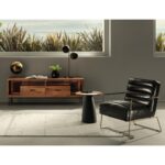 Armchair Brianna Black Golad (6)