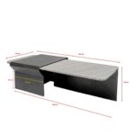Coffee Table Montagna 142x70cm (11)