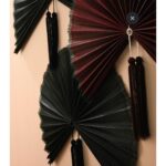 Deco Fan Nanka Black 60x123cm