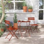 Folding Chair Bistro Terracotta (4)