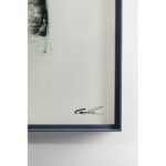 Framed Picture Abstract High Gloss Pink 160x120cm (6)