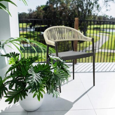 Garden Chair Elation Anthracite