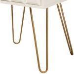 Nightstand Isla White Gold (12)