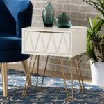 Nightstand Isla White Gold (3)