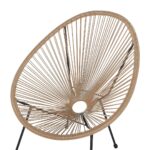 Outdoor Armchair Acapulco Black Natural (11)