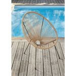 Outdoor Armchair Acapulco Black Natural (5)