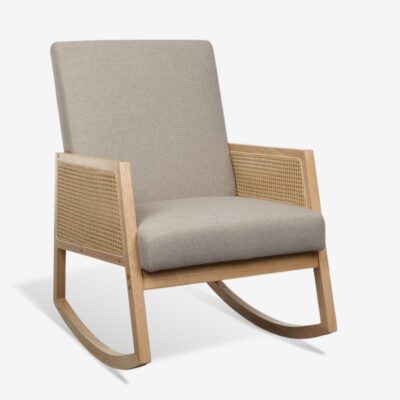 Rocking Armchair Ammos Beige