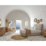 Rocking Armchair Ammos Beige