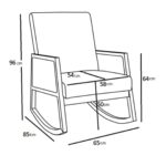 Rocking Armchair Ammos Beige (9)