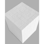 Side Table Square White 36x36cm (12)