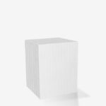 Side Table Square White 36x36cm