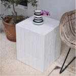 Side Table Square White 36x36cm (8)