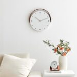 Wall Clock Josue W Handle White  Ø32cm (2)