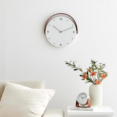 Wall Clock Josue W Handle White  Ø32cm (2)