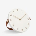 Wall Clock Josue W Handle White  Ø32cm (4)