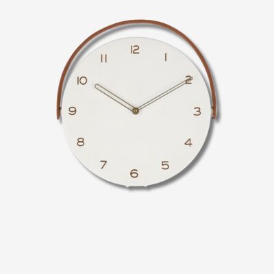 Wall Clock Josue W Handle White  Ø32cm