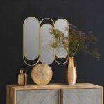 Pasqyrë Muri Namita Gold 76x69.5cm AA
