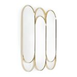 Wall Mirror Namita Gold 76x69.5cm 1 (1)