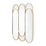 Wall Mirror Namita Gold 76x69.5cm 1 (3)