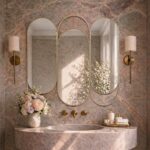 Wall Mirror Namita Gold 76x69.5cm