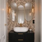 Wall Mirror Namita Gold 76x69.5cm (3)
