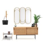 Wall Mirror Namita Gold 76x69.5cm (5)
