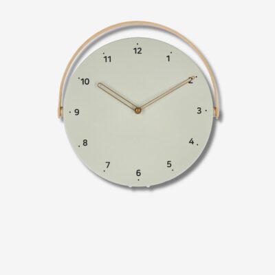 Wall Table Clock Josue W Handle Green Ø32cm