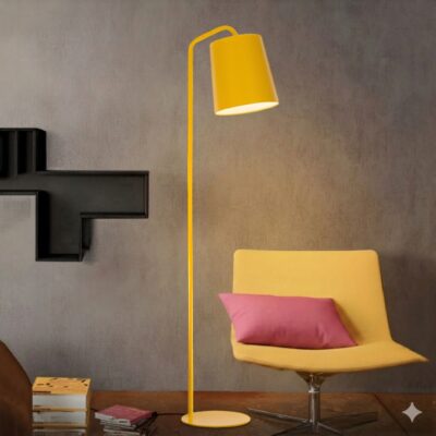 1 Floor Lamp Stable Yellow 18cm