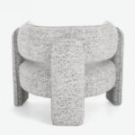 Armchair Aisha Grey Melange (9)