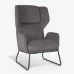 Armchair Ophelia Dark Grey